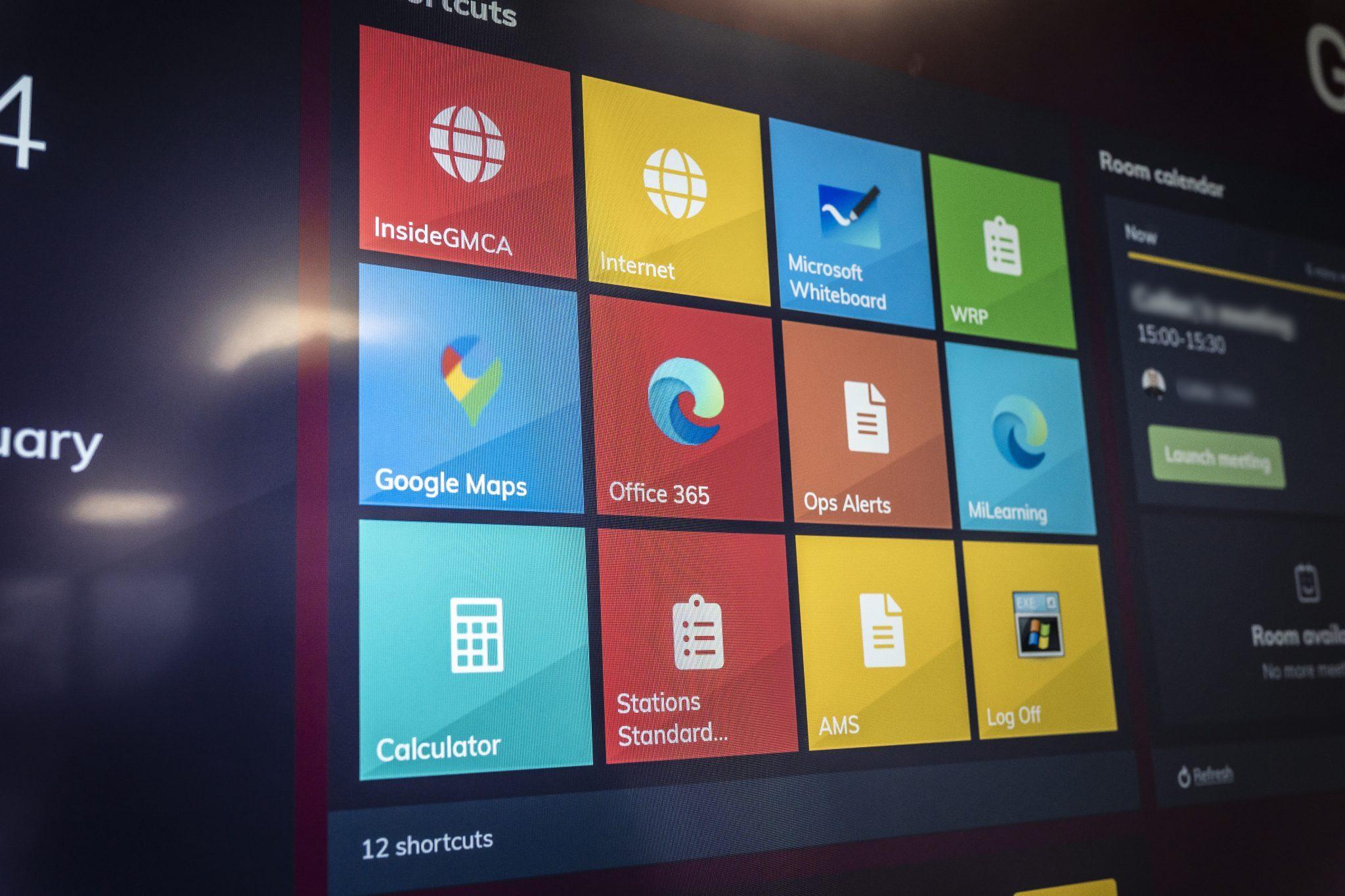 Remote communication across sites GMCA + DisplayNote Launcher