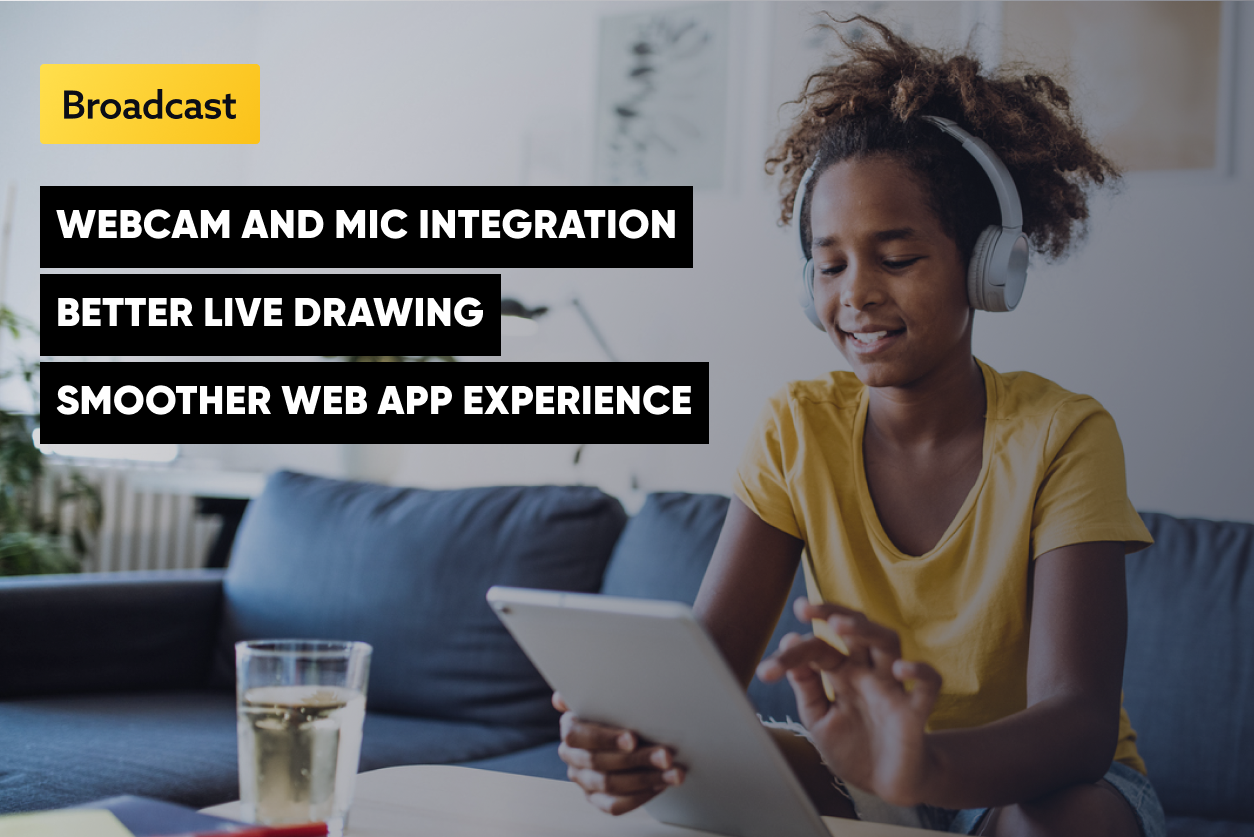 Enhance your screen sharing with the new Broadcast update!