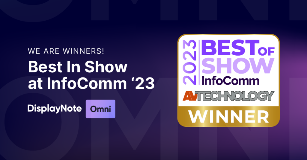 Winners of InfoComm 2023