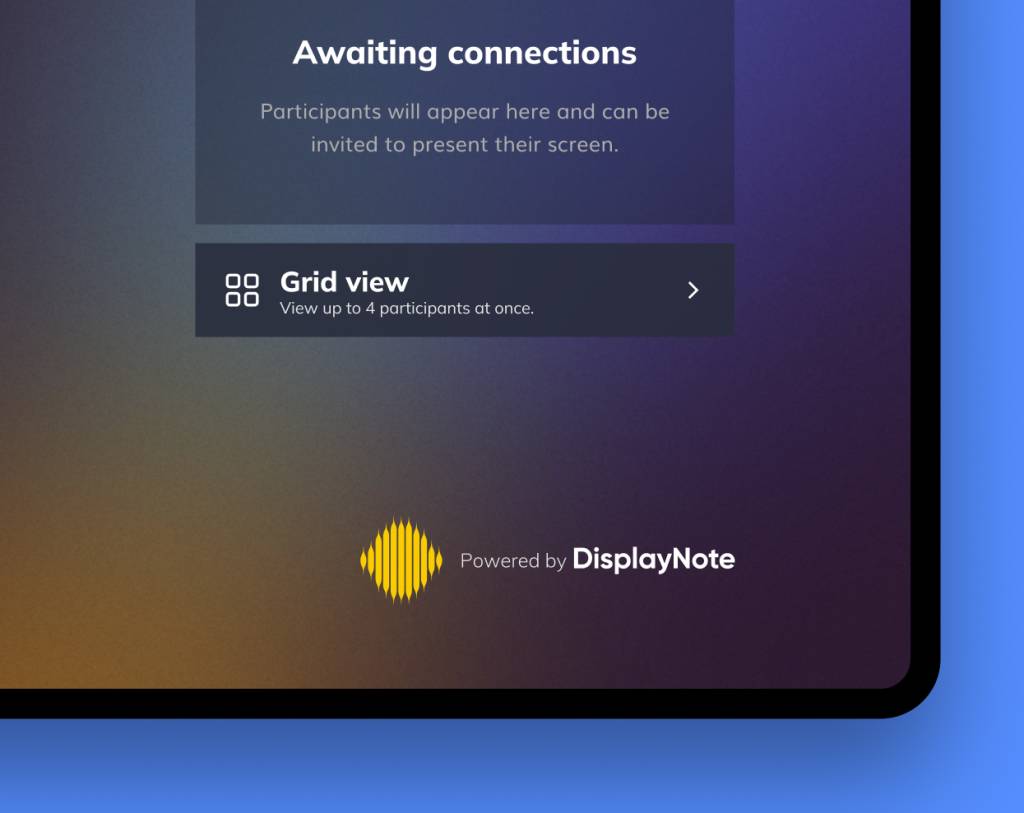 Power your hardware in meeting spaces and classrooms with DisplayNote technology