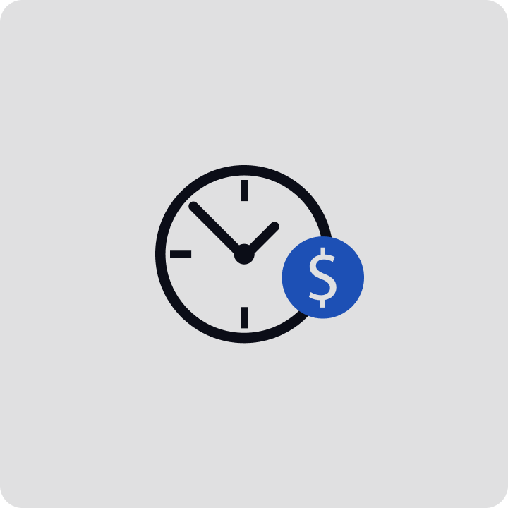 Save time and money