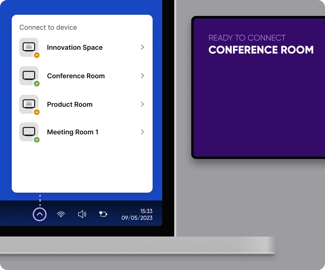 Discover the meeting room devices on your nextwork