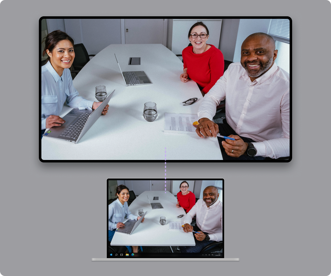 Launch your conference call and ensure everyone in the room or not has the best possible experience